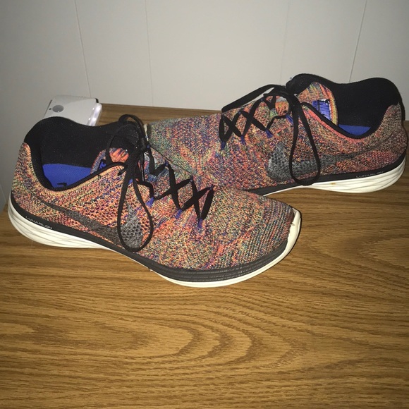 Nike Flyknit Lunar Mulitcolor, size 11 men’s - Picture 1 of 8